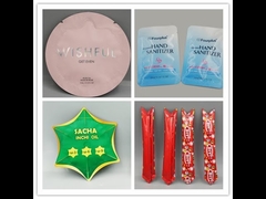 作動すること容易!LC-60YBの円形のconnerのチョコレート ソースのスターラーが付いている満ちる袋に入れる包装機械