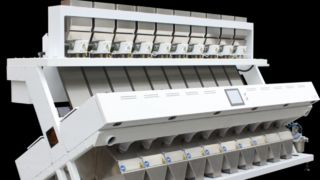 小型プラスチック部品検査向けの高品質・高精度色彩選別機