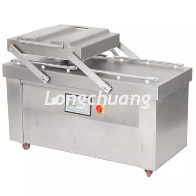品質  Double Chamber Automatic Vacuum Packing Machine Vacuum Packaging Equipment CE 工場