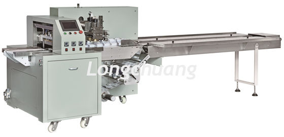 スーパー マーケットの横の流れのパック機械野菜キャベツ枕包装機械